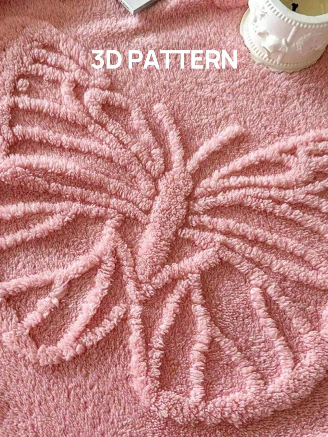 1Pc Super Soft Taffeta Jacquard Solid Color Blanket, Modern Raised Pattern Solid Color Plush Throw Blanket Gift, Suitable for Living Room, Sofa, Bedroom, Machine Washable