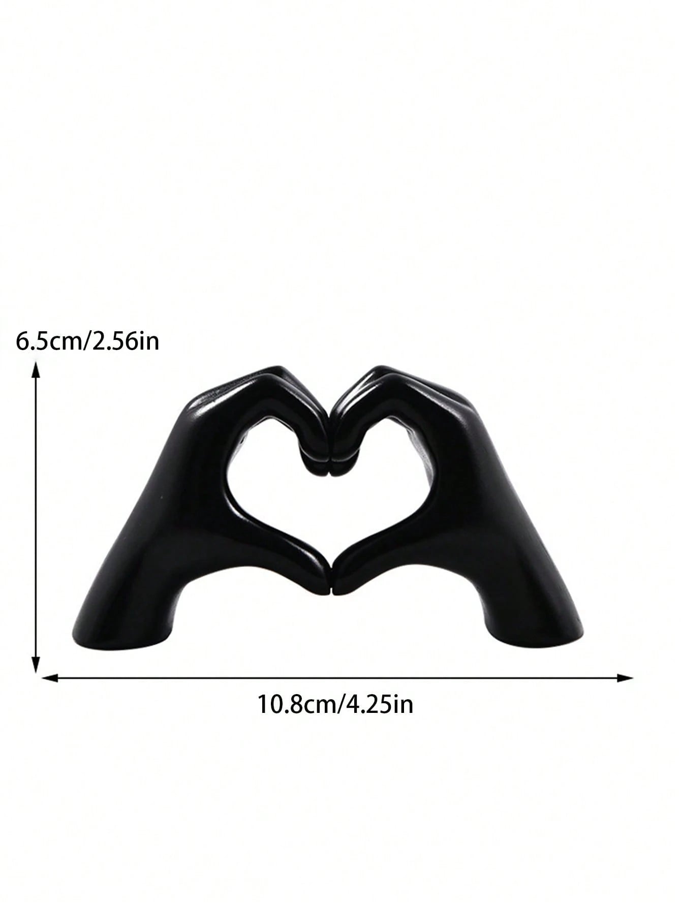 1Pc Resin Love Hands Statue Suitable for Office, Home, Birthday, Wedding, Anniversary, Romantic Desktop Decoration, Art Ornaments Crafts, Home Decor, Room Decor