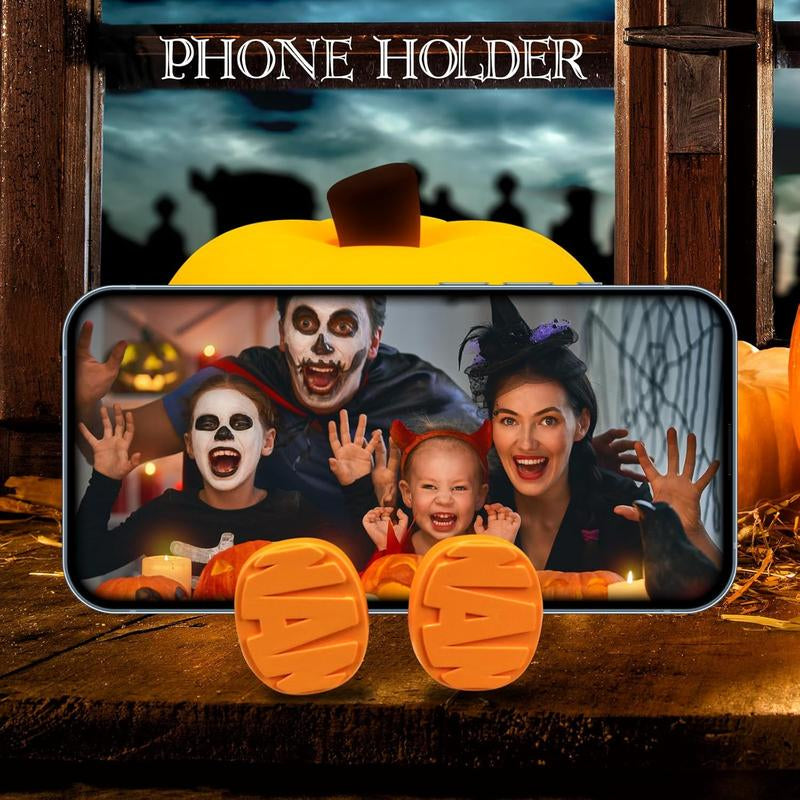 Pumpkin Night Light, Cute LED Pumpkin Lamp with 3 Level Dimmable, Nursery Nightlight for Kids, Silicone Rechargeable Bedside Touch Lamp, Funny Office Desk and Halloween Decor for Woman and Kids