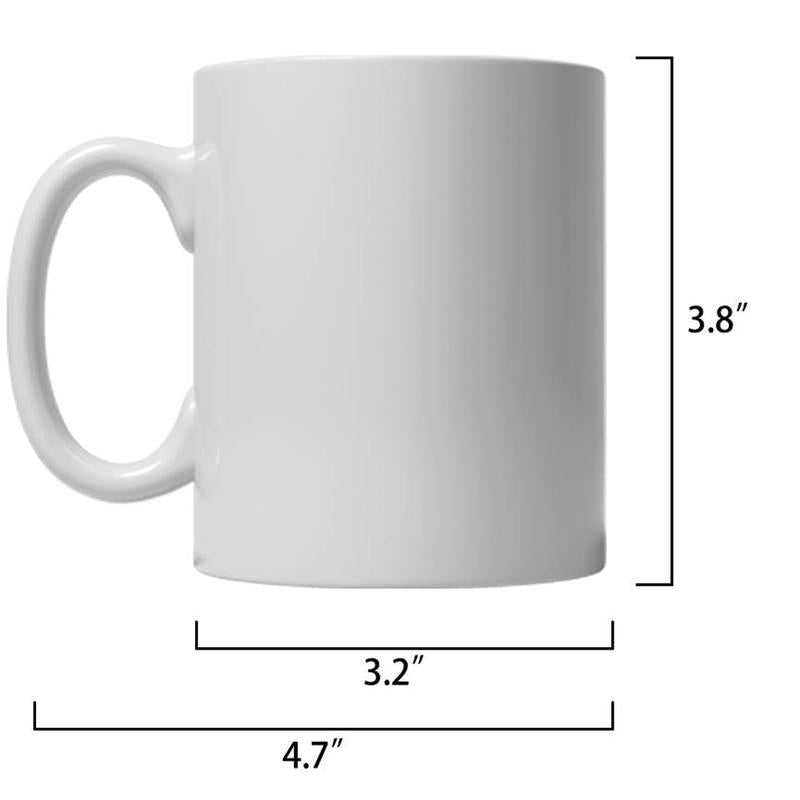 Let That Sheet Go Mug Funny Halloween Bed Sheets Ghost Joke Cup-11Oz Funny Coffee Mugs Ceramic Printed Drinkware Cup