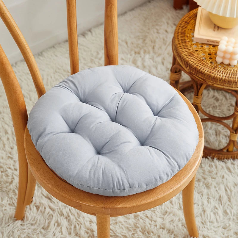 Office Chair Cushion Color round Cushion Winter Warmth Cushion Household Dining Sofa Seat Pad Student Stool Butt Cushion