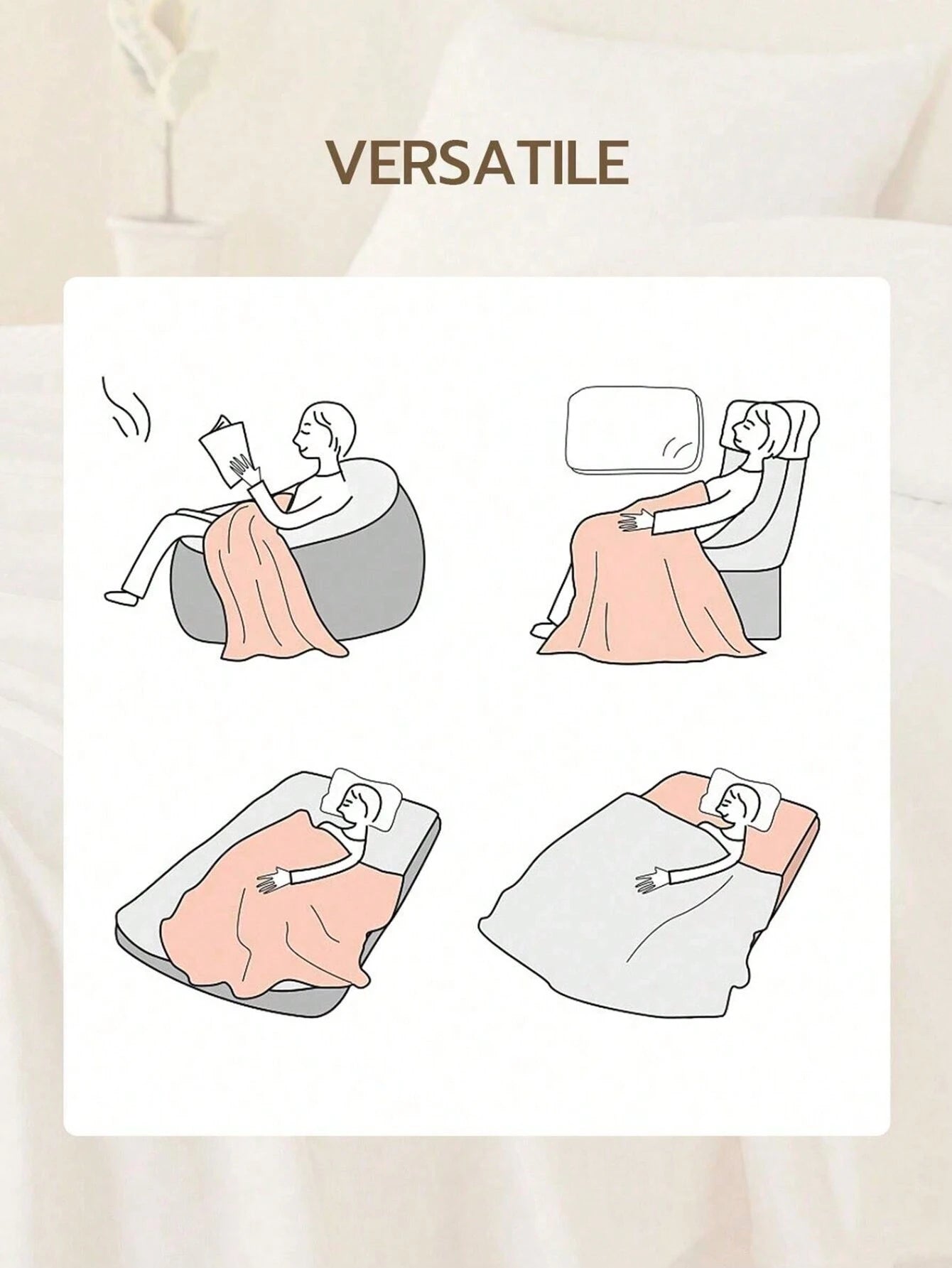 1Pc Super Soft Taffeta Jacquard Solid Color Blanket, Modern Raised Pattern Solid Color Plush Throw Blanket Gift, Suitable for Living Room, Sofa, Bedroom, Machine Washable