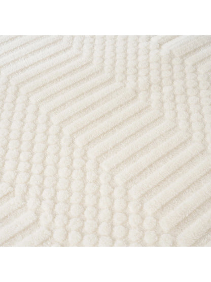 Throw Blanket for Couch-Soft White Boho Bed Throw Blanket,Fleece Cozy Blanket for Autumn,Cute White Fluffy Lightweight Blankets&Throws for Sofa,Chair,Home Decor,Woman,Man